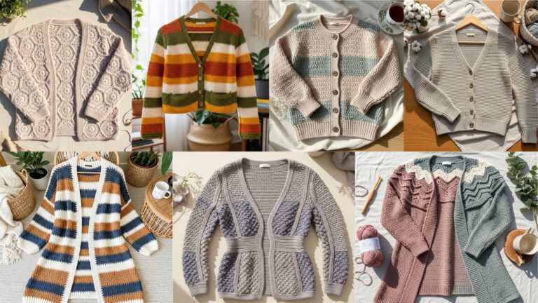7 Unique Crochet Cardigan Patterns for Handmade Lovers