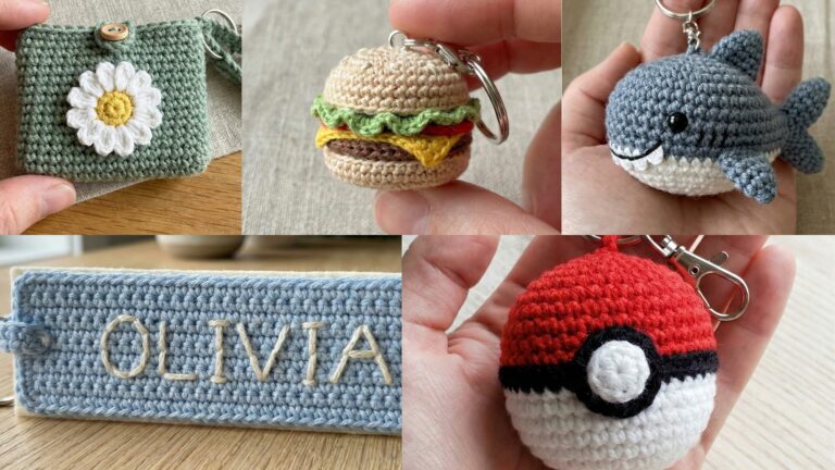 5 Quick & Fun Crochet Keychain Patterns to Try Today