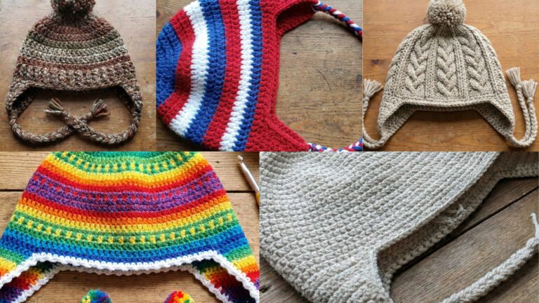 5 Cozy Crochet Earflap Hat Patterns for Cold Weather