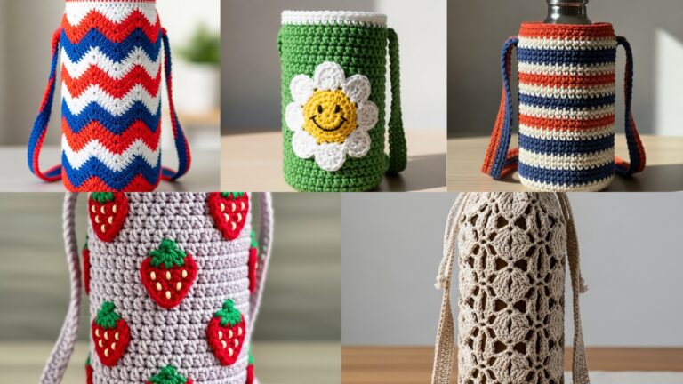 5 Creative Crochet Bottle Holder Patterns for Every Style