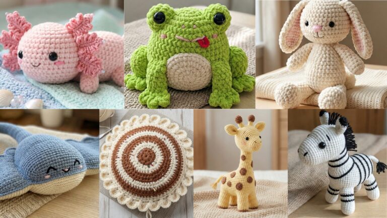 7 Must-Make Crochet Amigurumi Plush Patterns Everyone Loves