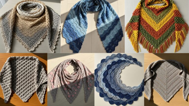 7 Modern Crochet Shawl Patterns You’ll Love Making