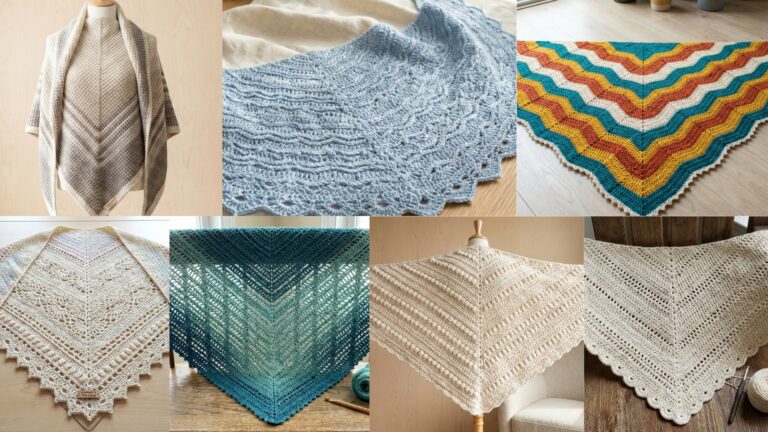 7 Elegant Crochet Shawl Patterns for Every Season
