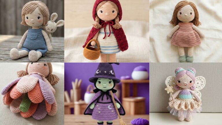6 Must-Try Crochet Doll Patterns for Amigurumi Lovers