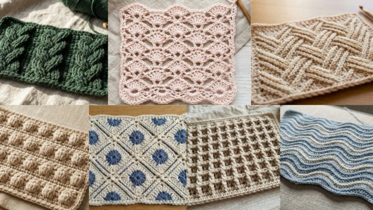 7 Must-Know Crochet Stitch Patterns for Every Skill Level