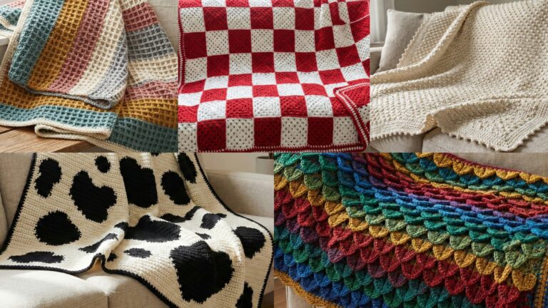 5 Handmade Crochet Blanket Patterns Perfect for Gifts