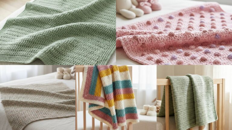 5 Sweet Crochet Baby Blanket Patterns You’ll Love