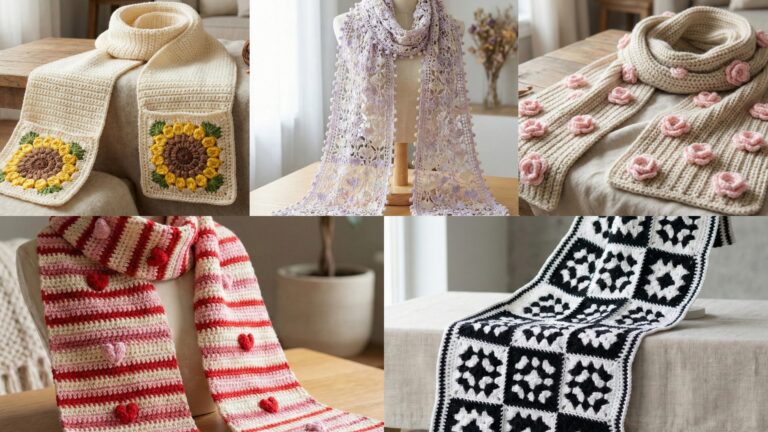 5 Trendy Crochet Scarf Patterns to Elevate Your Wardrobe