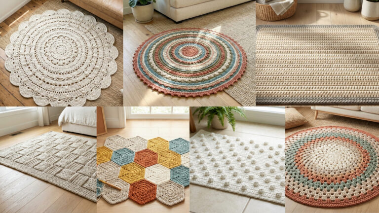 7 Modern Crochet Rug Patterns to Elevate Your Space