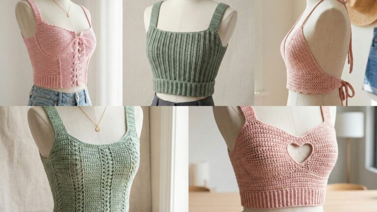 5 Trendy Crochet Crop Top Patterns You’ll Love