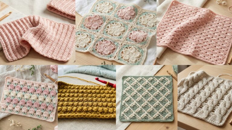 7 Creative Crochet Stitch Patterns to Level Up Your Skills