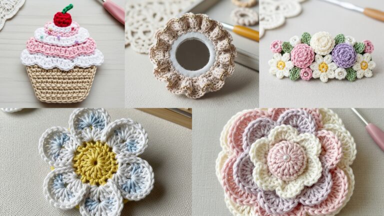 5 Trendy Crochet Brooch Patterns to Elevate Your Outfit