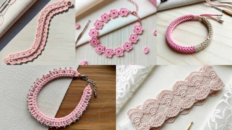 5 Quick Crochet Bracelet Patterns You Can Make Today