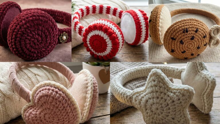 5 Stylish Crochet Ear Muffs Patterns for a Trendy Look