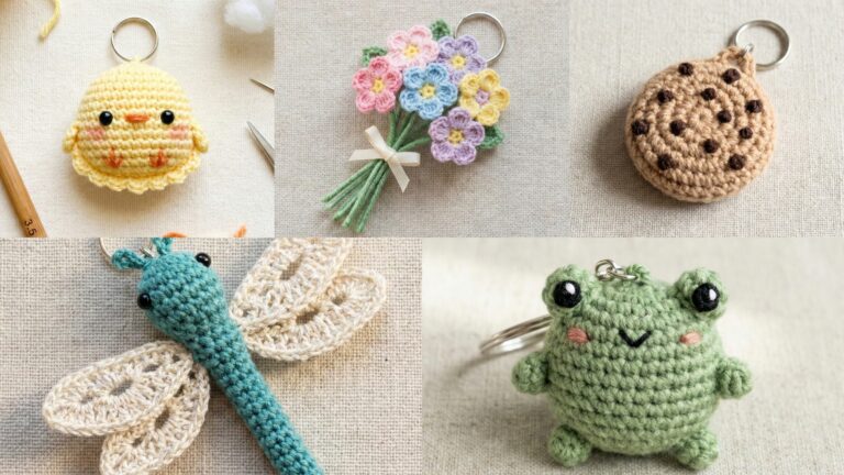8 Creative Amigurumi Keychain Patterns to Try Today