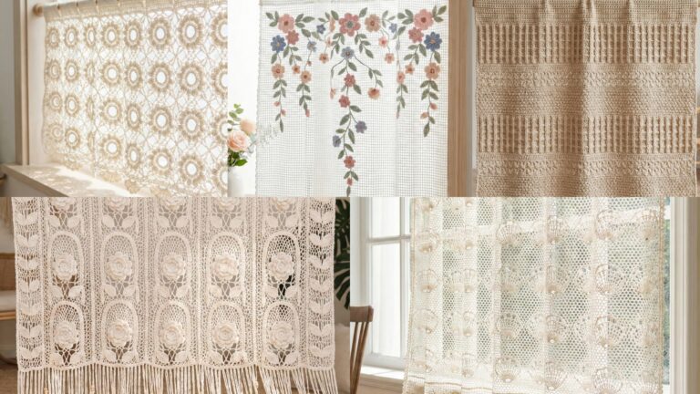 5 Elegant Crochet Curtain Patterns for a Cozy Home