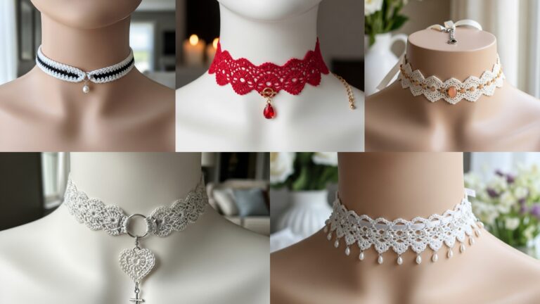 5 Charming Crochet Choker Necklace Patterns You Can Make Fast