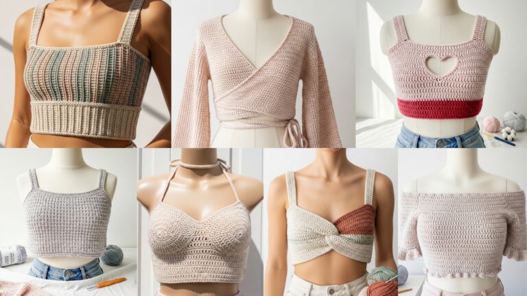 7 Stylish Crochet Crop Top Patterns for Everyday Wear