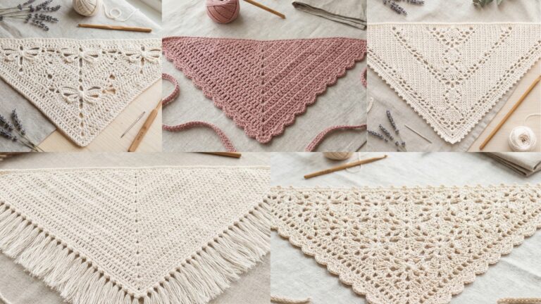5 Beautiful Crochet Hair Bandana Patterns Perfect for Gifts
