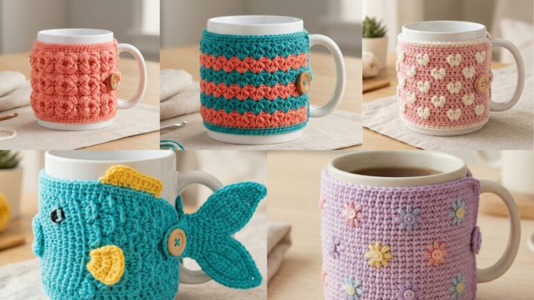 5 Creative Crochet Mug Cozy Patterns for Handmade Gifts