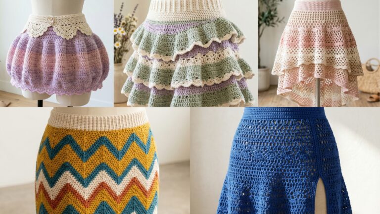 5 Must-Try Crochet Mini Skirt Patterns for Handmade Fashion