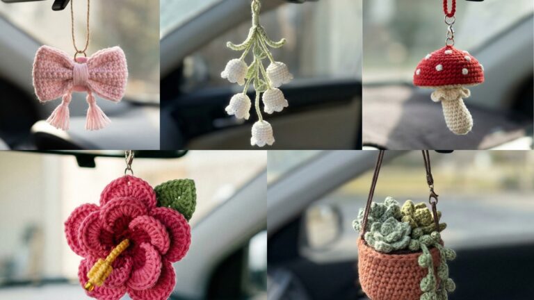 5 Must-Try Crochet Car Hanging Patterns for Your Vehicle
