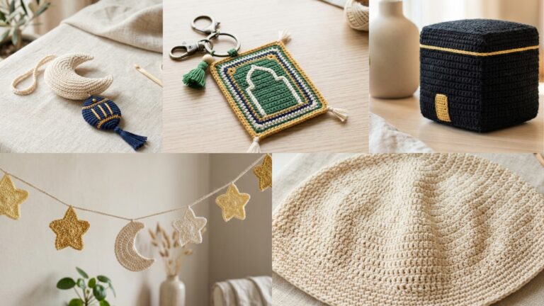 5 Quick & Easy Crochet Patterns for Last-Minute Eid Gifts