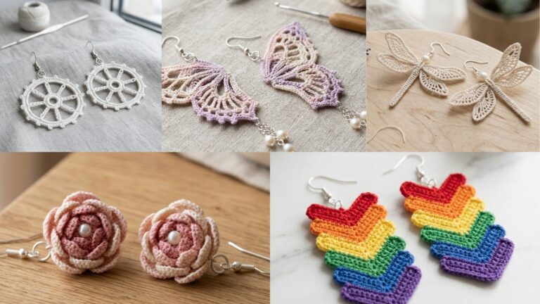 5 Must-Try Crochet Earrings Patterns for Stylish Handmade Looks