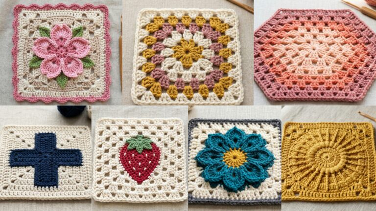 7 Creative Crochet Granny Square Patterns to Try Today