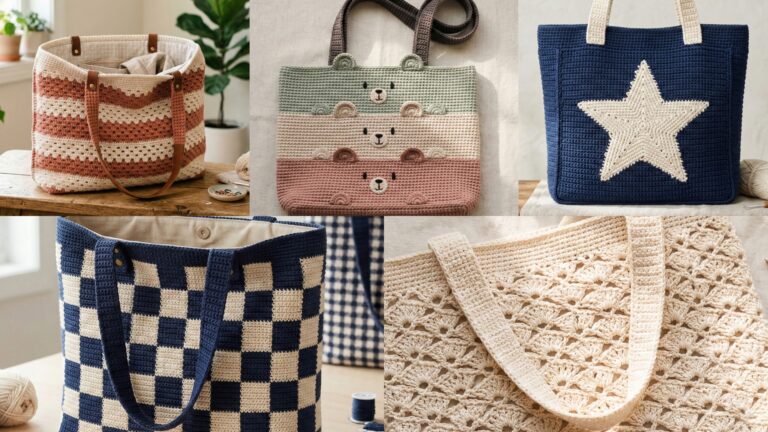5 Stylish Crochet Tote Bag Patterns for Everyday Adventures