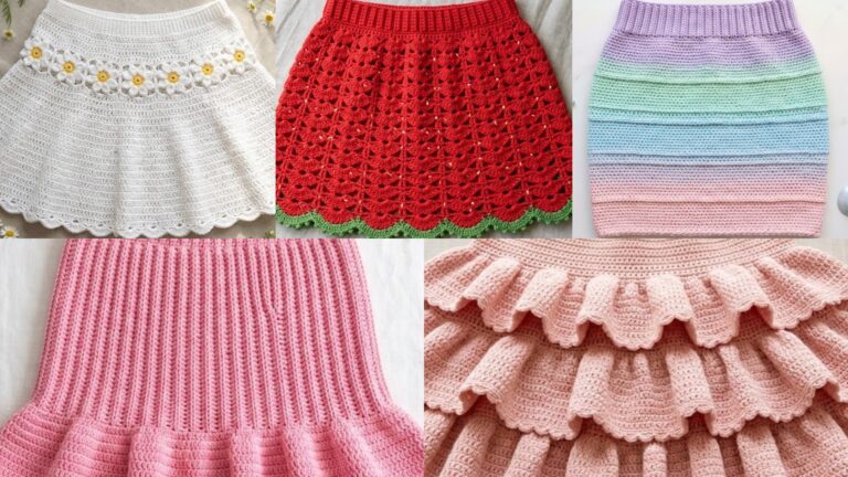 5 Trendy Crochet Mini Skirt Patterns Perfect for Summer