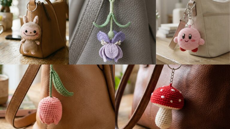 5 Creative Crochet Keychain Patterns to Personalize Your Keys