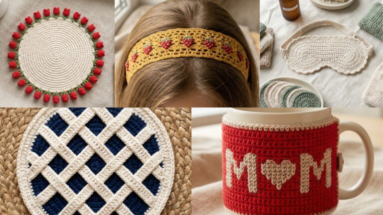 5 Beautiful Crochet Mother’s Day Gift Patterns for Meaningful Presents