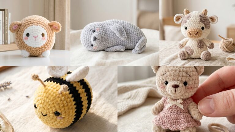 5 Crochet Amigurumi Patterns Perfect for Handmade Gifts