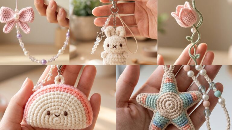 5 Trendy Crochet Charm Patterns to Personalize Your Style