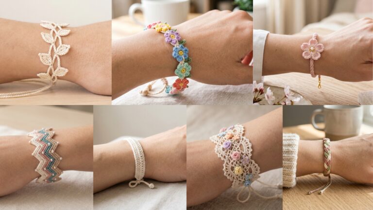 7 Adorable Crochet Friendship Bracelet Patterns to Share with Friends