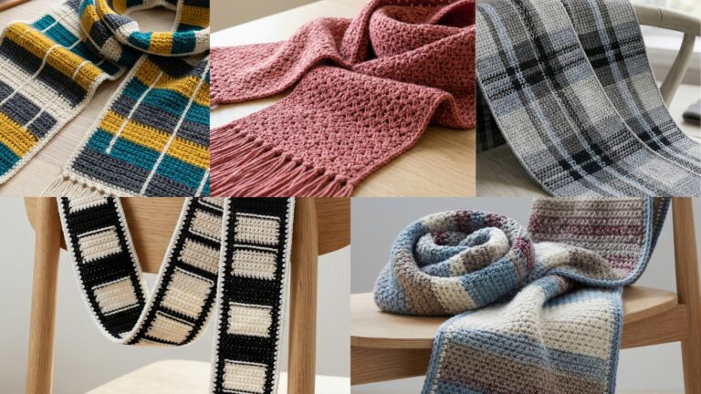 5 Must-Try Crochet Scarf Patterns for Gifts & Winter Wear