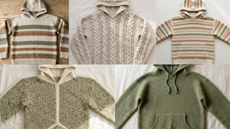 5 Must-Try Crochet Hoodie Patterns for Comfort & Style