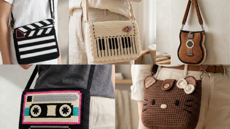 5 Crochet Crossbody Bag Patterns Everyone Will Ask About
