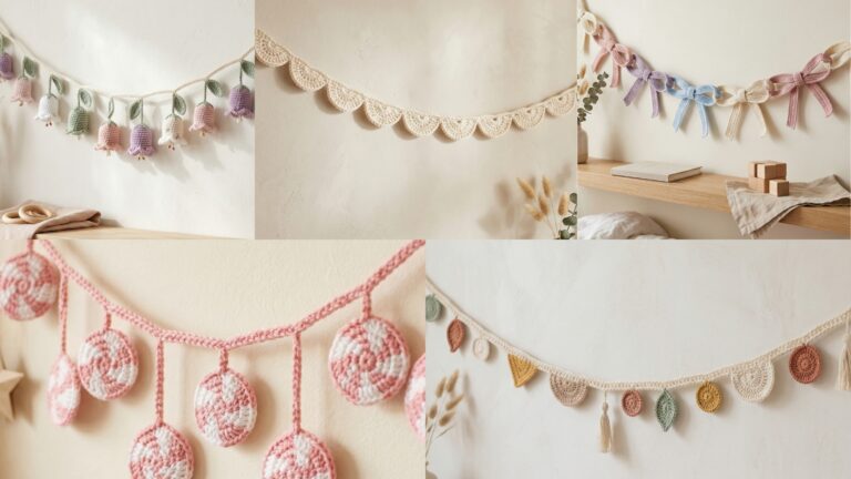 5 Creative Crochet Garland Patterns to Brighten Any Space