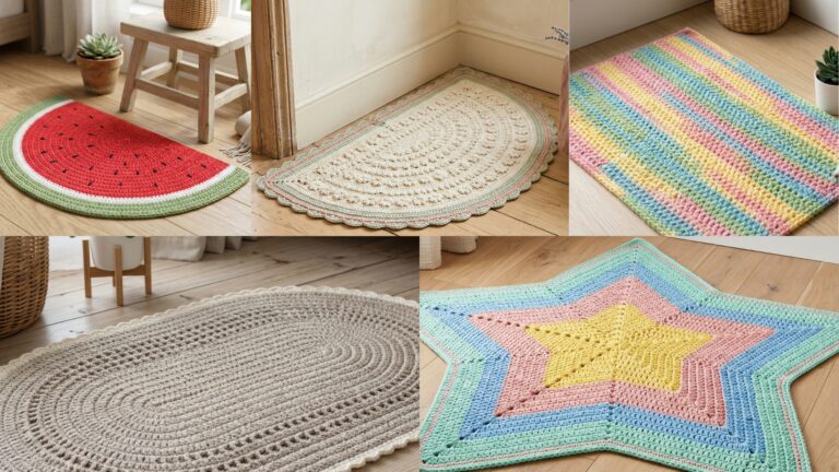 5 Stylish Crochet Rug Patterns to Transform Any Room