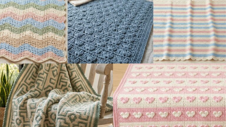 5 Must-Try Crochet Baby Blanket Patterns for Sweet Keepsakes