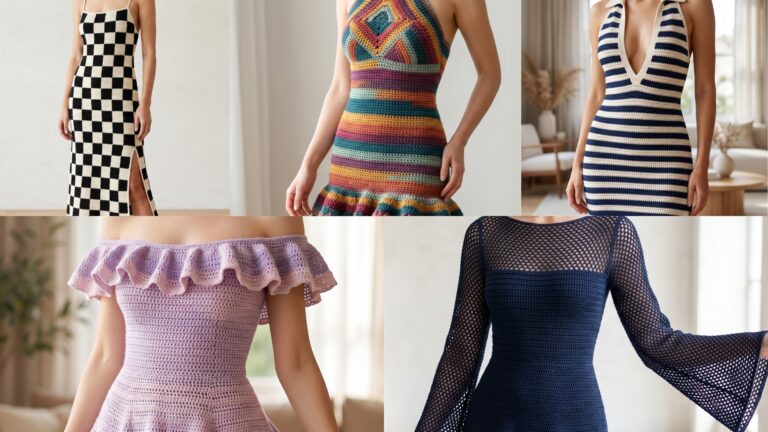 5 Must-Try Crochet Dress Patterns for Modern Wardrobes