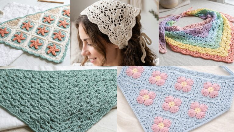 5 Must-Try Crochet Bandana Patterns for Handmade Fashion