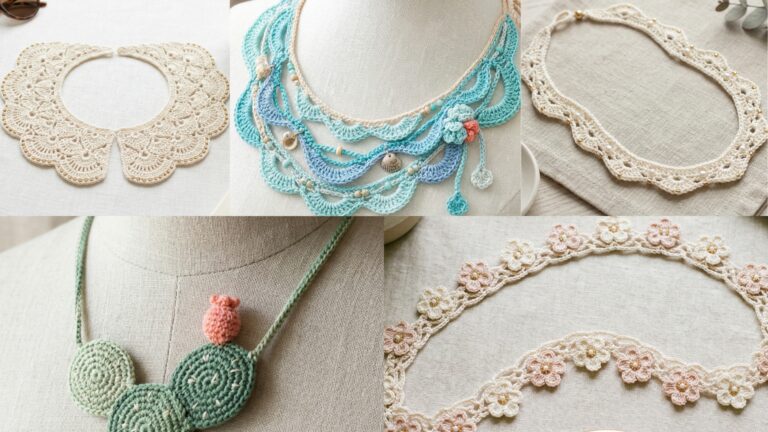 5 Lightweight Crochet Necklace Patterns for Everyday Wear