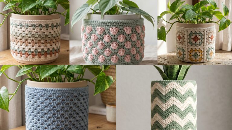 5 Crochet Plant Cover Patterns That Elevate Any Space